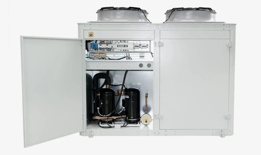 Installation de climatisation industrielle