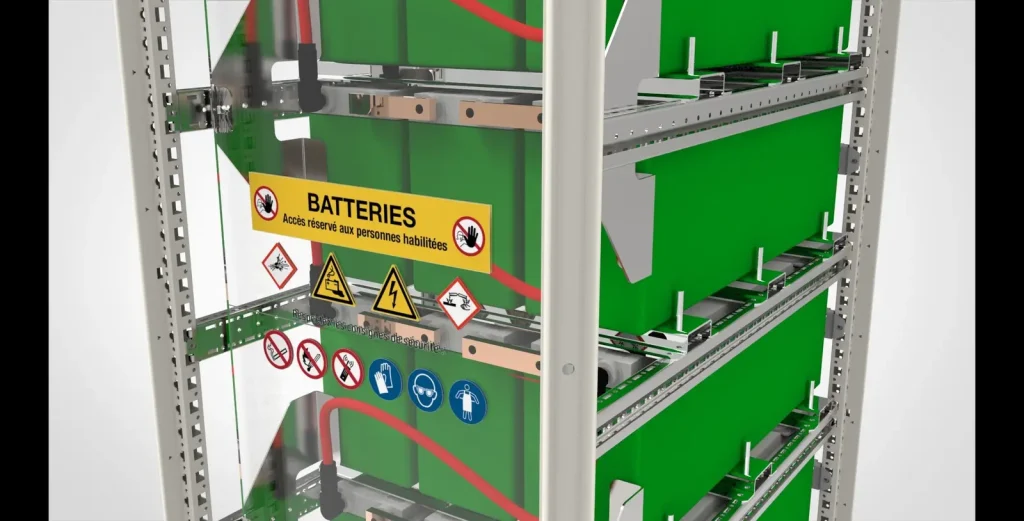 Système de stockage d'énergie par batteries